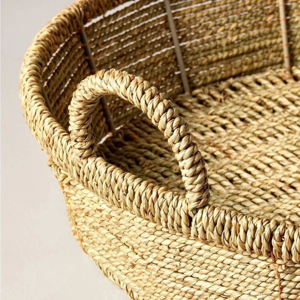 Hearth & Hand Magnolia 4x20 Woven Decorative Tray Basket
